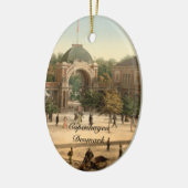 Tivoli Park Entrance Kopenhagen Keramisch Ornament (Links)