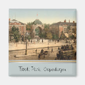  Tivoli Park Entree Kopenhagen Magneet (Voorkant)