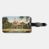 Tivoli Park, Kopenhagen, Denemarken Bagagelabel (Achterkant horizontaal)