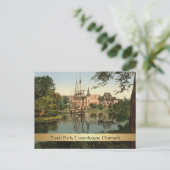 Tivoli Park, Kopenhagen, Denemarken Briefkaart (Staand voorkant)