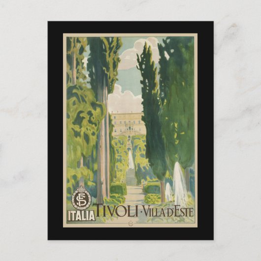 Tivoli Villa d'Este Briefkaart (Voorkant)