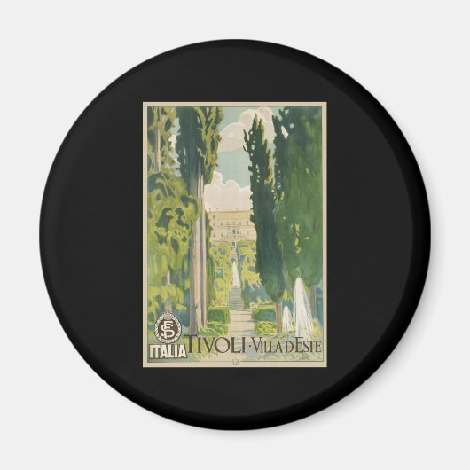 Tivoli Villa d'Este Magneet (Voorkant)