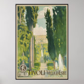 Tivoli Villa d'Este Poster (Voorkant)