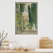 Tivoli Vintage Travel Poster en Retro Prints (Keuken)