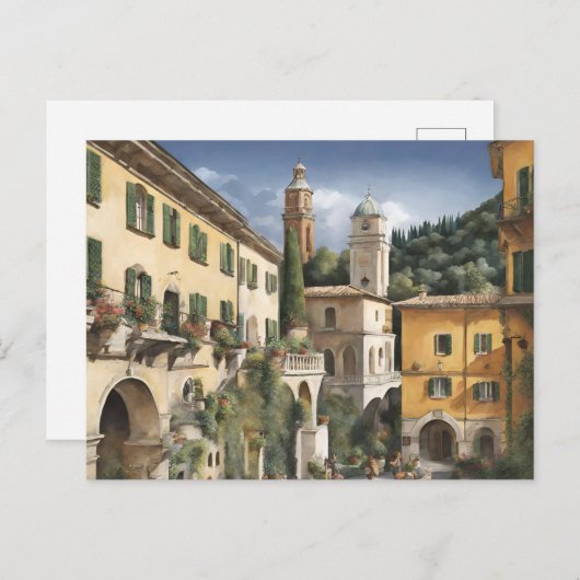 Tivoli (witte kerk) briefkaart (Voorkant / Achterkant)