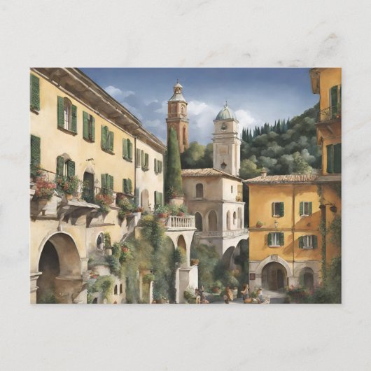 Tivoli (witte kerk) briefkaart (Voorkant)