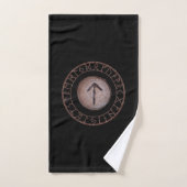 Tiwaz Elder Futhark rune Bad Handdoek (Handdoek)