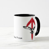 Tiwaz Press Coffee Mok (Voorkant rechts)