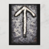 Tiwaz Rune – Noors symbool Briefkaart (Voorkant)