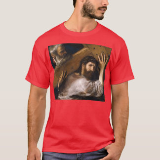 Tiziano Vecelli Titian Christus met kruisje T-shirt