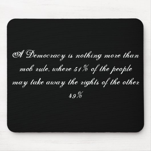 TJ - Democratie Muismat (Voorkant)