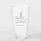 TJ Logan Logo 16 oz. Glas (Achterkant)
