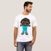 Tj op een T T-shirt (Voorkant volledig)