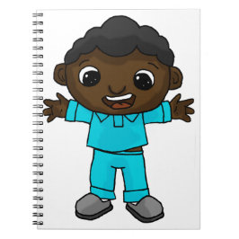 Tj op laptop notitieboek