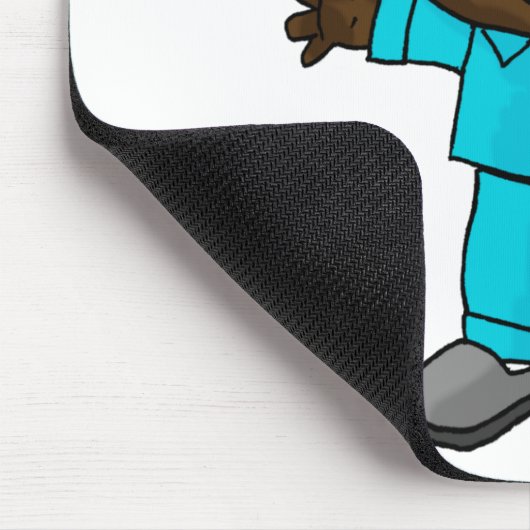 Tj op mousepad muismat (Hoek)