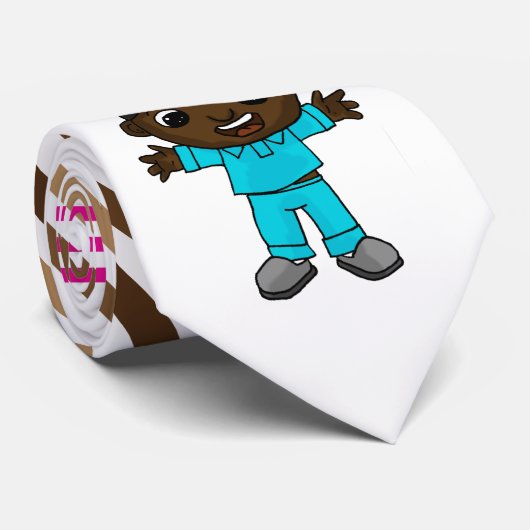 Tj op stropdas (Opgerold)