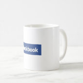 tjasje fuckbook koffiemok (Voorkant rechts)