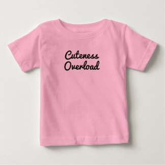 Tjerte Overload Baby T-shirt – Schattige Zuigeling