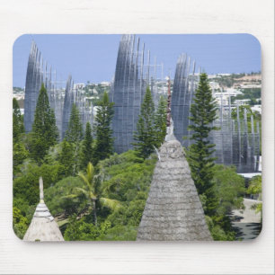 Tjibaou Cultureel Centrum, Noumea, Nieuw-Caledonië Muismat