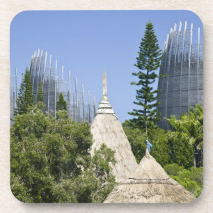 Tjibaou Cultureel Centrum, Noumea, Nieuw-Caledonië Onderzetter