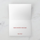 Tjirp zelf Verjaardag Kaart (Binnen)