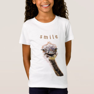 Tjirt Happy Ostrich Smile T-shirt