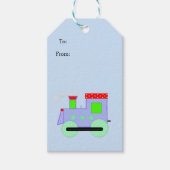 Tjoeketrein Cadeaulabel (Voorkant)