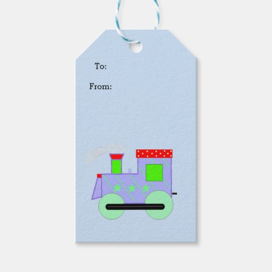 Tjoeketrein Cadeaulabel (Voorkant)
