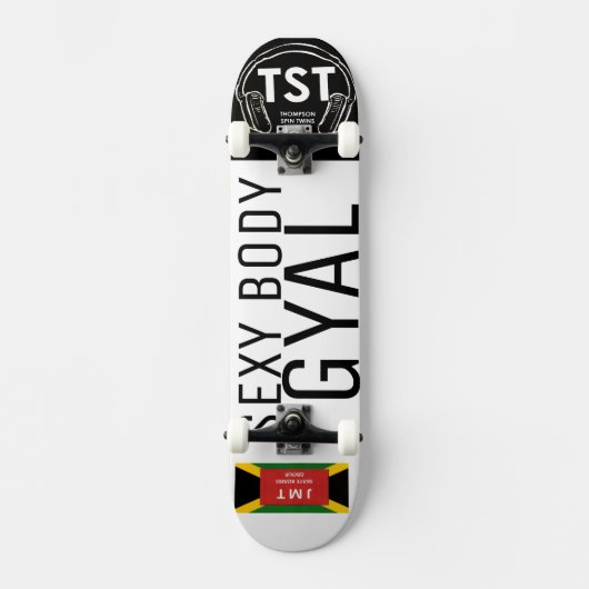 TJONES1 CONCEPT-skateboard Persoonlijk Skateboard (Voorkant)