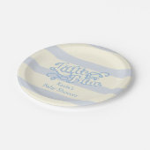 Tjonge Baby shower, papieren Borden Papieren Bordje (Gekanteld)