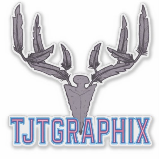 TJTGRAPHIX Sticker (Voorkant)