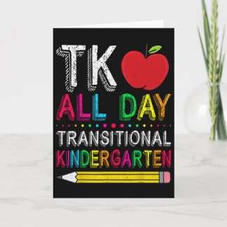 Tk All Day Transition Kindergarten Teacher Student Kaart