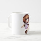 TK chibi design koffie mok (Voorkant links)