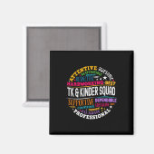 TK en Kinder Squad Overgangslessen Magneet (Voorkant / Achterkant)