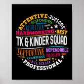 TK en Kinder Squad Overgangslessen Poster (Voorkant)
