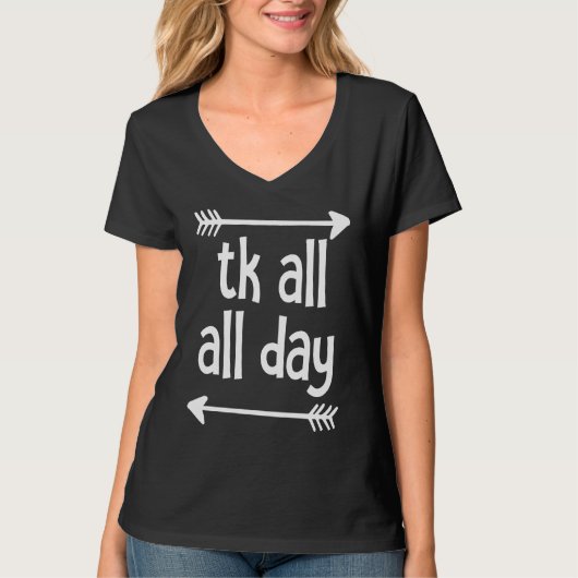 TK hele dag overgangskleuterschool T-shirt (Voorkant)