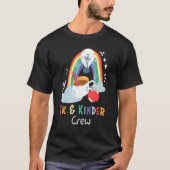 TK & Kinder Crew Rainbow Transitional Kindergarten T-shirt (Voorkant)
