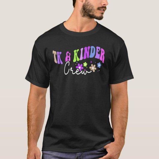 TK & Kinder Crew TK Leraar Groovy Overgangs-Ki T-shirt (Voorkant)