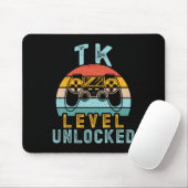 TK Level Ontgrendeld Videogame CK naar School Boy Muismat (Met muis)