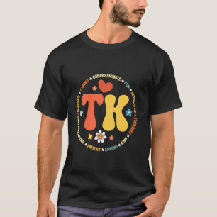 TK Teacher Squad Transitional-Kindergarten Terug n T-shirt