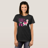 TK Transitional Kindergarten Llama  Learning T-shirt (Voorkant volledig)