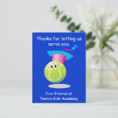 TKA_ Bedankt om ons toe te staan u_reg herinnering Briefkaart (Staand voorkant)