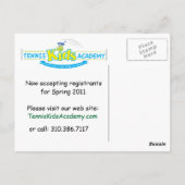 TKA_ Bedankt om ons toe te staan u_reg herinnering Briefkaart (Achterkant)