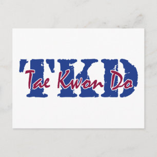 TKD Tae Kwon Do Briefkaart
