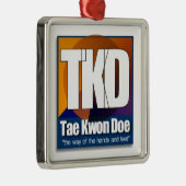 TKD TAEKWONDO CHRISTMAS ORNAMENT WAY HAND FEET (Rechts)