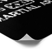 TKD Taekwondo Student Martial Karate Marti Poster (Hoek)