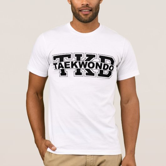 TKD Taekwondo T-Shirt (Voorkant)