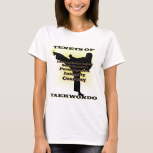 TKD Tenets Gold Highlight T-shirt