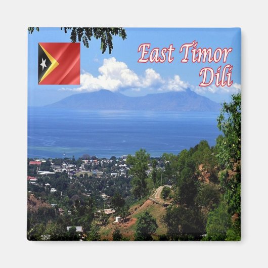 TL006 DILI, Oost-Timor, Azië, Fridge Magneet (Voorkant)