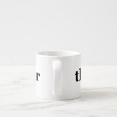 TL;DR betekent "Te lang; niet gelezen" Espresso Kop (Achterkant)